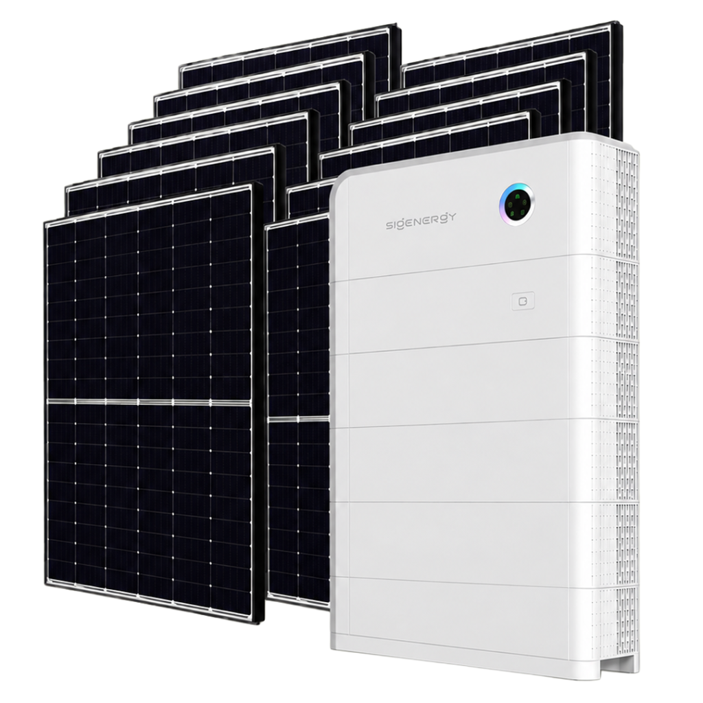 Smart Solar & Battery Storage System Square